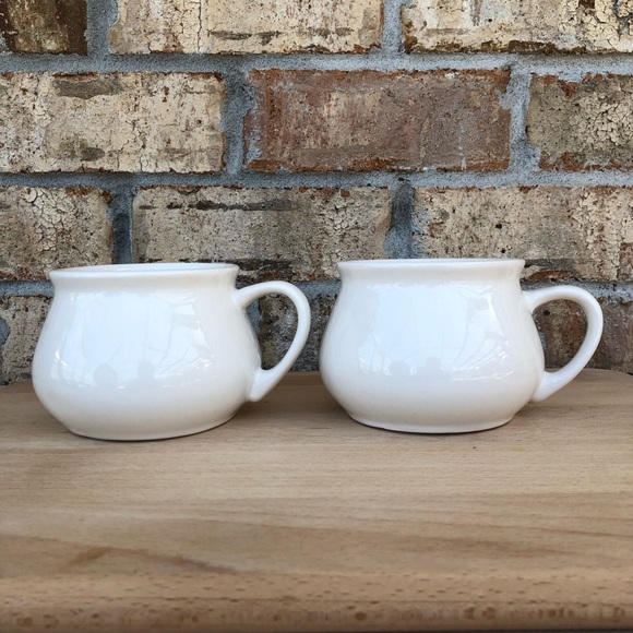 Vintage  Set Of 4 DAT'L DO-IT INC DDI Farm Signs  Soup Mugs Bowls Cups - Picture 11 of 14